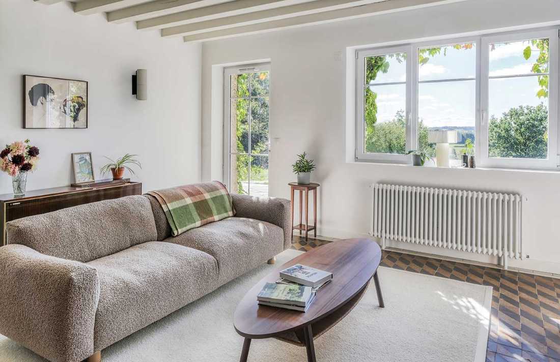 Rénovation thermique d'une maison ancienne avec un architecte d'intérieur en Touraine