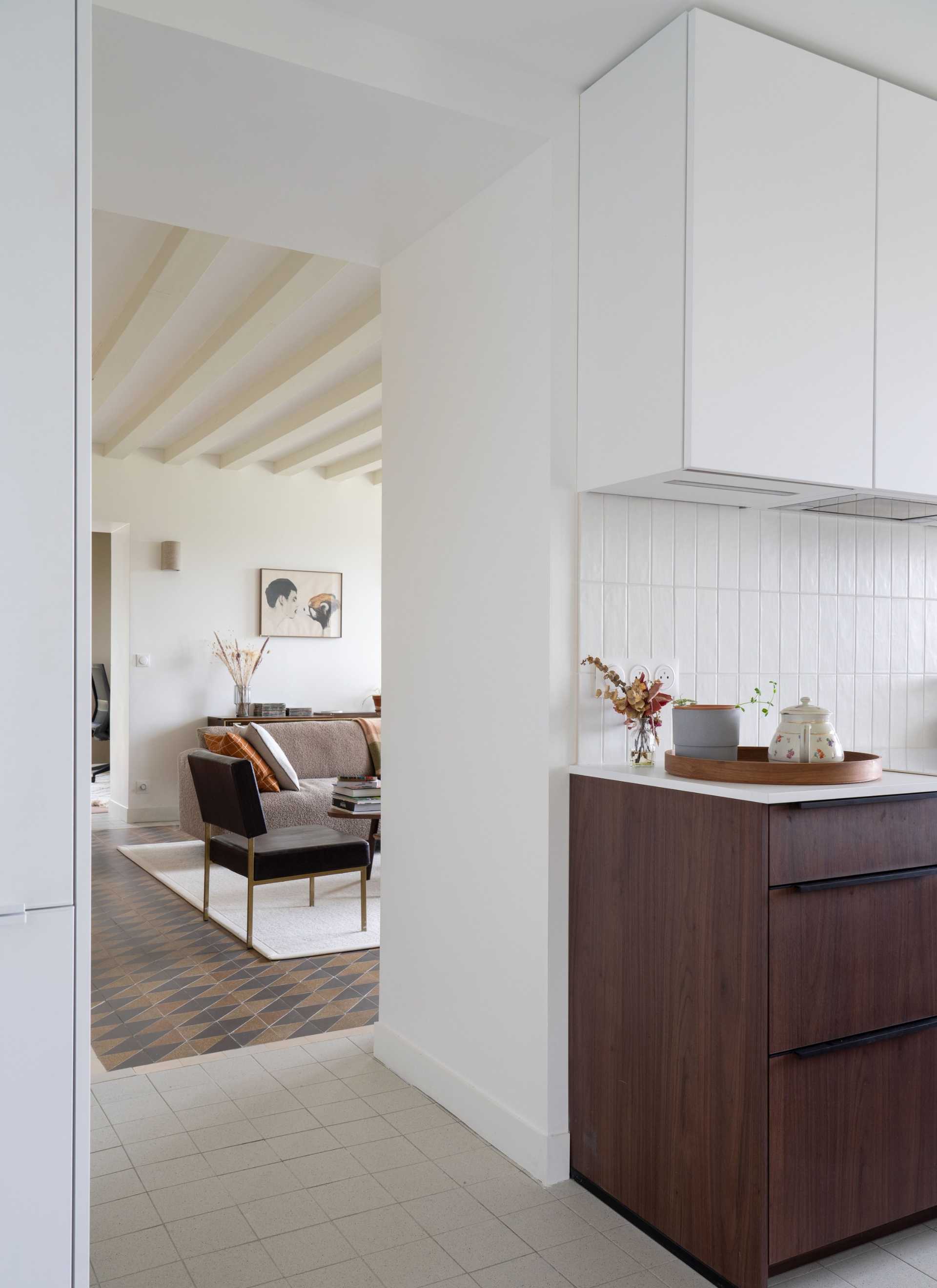 Interior renovation of a downtown apartment in Tours